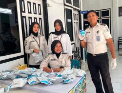 Cegah Narkoba Masuk Rutan, Petugas Rutan Banda Aceh Gelar Tes Urine bagi WBP
