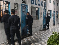 Jaga Stabilitas Keamanan, Rutan Kelas IIB Banda Aceh Intensifkan Kontrol Malam Blok Hunian