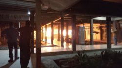 Kebakaran Melanda Dua Gudang IPSRS RSUD Ryacudu Kotabumi, Api Berhasil Dipadamkan Tim Gabungan