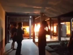 Respon Cepat Polres Lampung Utara Redam Kepanikan Warga Pasca-Kebakaran RSUD Ryacudu