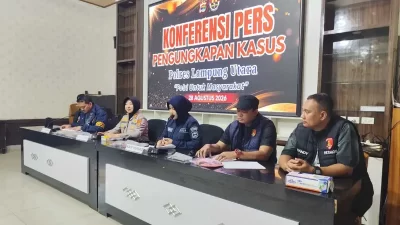 Satu Bulan Menjabat, Kapolres Lampung Utara Ungkap 48 Kasus C3 dan Amankan 20 Tersangka