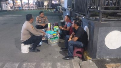 Jaga Keamanan Pintu Gerbang Sumatera, KSKP Bakauheni Gencarkan Patroli Dialogis Malam Hari