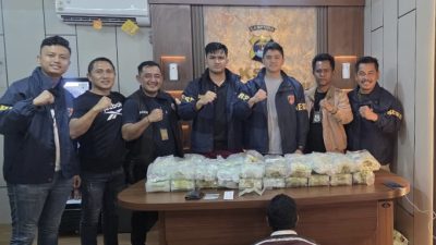 URC KSKP Bakauheni Gagalkan Penyelundupan 40 Paket Sabu Kemasan Teh China Tujuan Jakarta