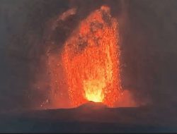 PVMBG Sebut Suara Dentuman Erupsi Gunung Anak Krakatau Bisa Terdengar hingga Bandung