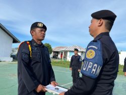 Serah Terima Tugas Penjagaan, Rutan Singkil Pastikan Pengamanan Berjalan Optimal