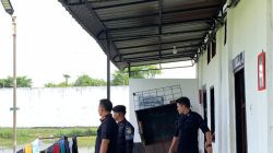 Hujan Deras Mengguyur, Karutan Langsung Cek Kondisi Blok Hunian