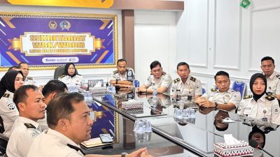 Ikuti Pengarahan Strategis Nasional, Lapas Kelas I Bandar Lampung Ikuti Rakor Kementerian Imipas dan Arahan Dirjenpas Secara Virtual