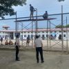 Perkuat Keamanan, Rutan Banda Aceh Awasi Pemasangan Kawat Duri di Area Blok A