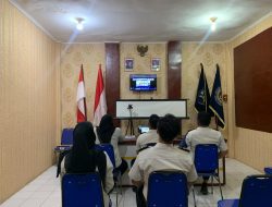 Rutan Singkil turut mengikuti rakor virtual sebagai upaya memperkuat koordinasi seluruh jajaran UPT Aceh