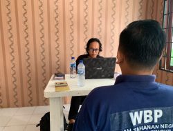 Rutan Singkil Fasilitasi Pengambilan Keterangan Saksi oleh Polres Aceh Singkil