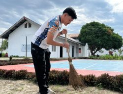 Sabtu Pagi, Rutan Singkil Rutin Bersihkan Lingkungan