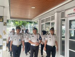 Kolaborasi Pengamanan, Ka. KPLP dan Jajaran Pejabat Struktural Pimpin Deteksi Dini di Blok Hunian Lapas Kelas I Bandar Lampung