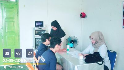 Jaga Kesehatan Warga Binaan, Perawat Rutan dan Dokter Puskesmas Gelar Pemeriksaan  