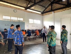 Didampingi Karutan, Hakim Wasmat Mahkamah Syar’iyah Subulussalam Tinjau Area Blok Hunian Rutan Singkil