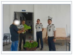 Perkuat Ketahanan Pangan Mandiri, Hasil Panen Sayuran SAE Rutan Banda Aceh Disalurkan Langsung ke Dapur