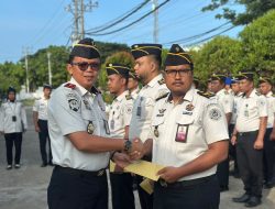 Momentum Kenaikan Pangkat, Rutan Banda Aceh Pertegas Kedisiplinan dan Profesionalisme Pegawai Lewat Apel Pagi