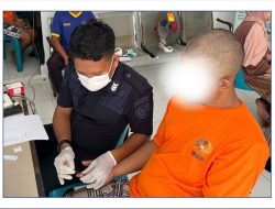 Wujudkan Pelayanan Humanis, Tim Kesehatan Rutan Banda Aceh Periksa Kesehatan Tahanan Baru