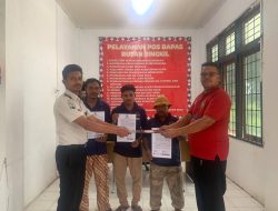 Kembali ke Keluarga, Rutan Singkil Bebaskan Tiga Warga Binaan Melalui Program PB