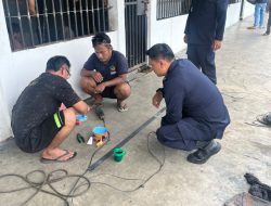 Perkuat Sistem Pengamanan, Karutan Singkil Pantau Pemasangan Tralis Kamar Hunian