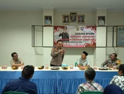 Gelar Cooling System, Kapolsek Sukarame Imbau Orang Tua Perketat Pengawasan Anak dari Tawuran dan Narkoba