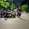 Cegah Kejahatan Malam, Polsek Sukarame Gelar Patroli Blue Light di Bandar Lampung