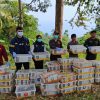 Sinergi Lintas Instansi, KSKP Bakauheni Dampingi Pelepasliaran 2.775 Ekor Burung Tanpa Dokumen